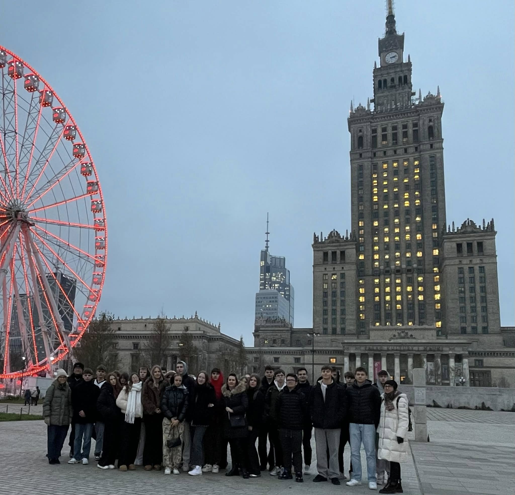 Uczniowie Ekonomika na wycieczce w Warszawie!